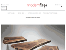 Tablet Screenshot of modernlegs.com